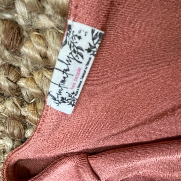 NWOT Free People turnt Ginger spice bodysuit small - Picture 5 of 7